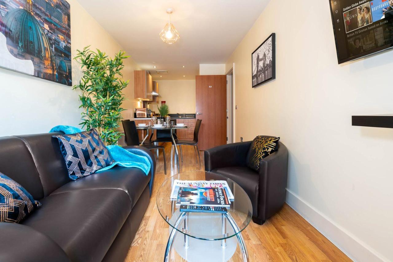 Haus City Centre Apartment - Arcadian - China Town - King Size Bed - Balcony - Parking - Top Rated Бірмінгем Екстер'єр фото