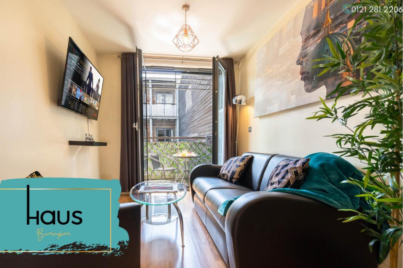 Haus City Centre Apartment - Arcadian - China Town - King Size Bed - Balcony - Parking - Top Rated Бірмінгем Екстер'єр фото